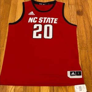 Adidas Swingman NC State Basketball Jersey-Mens L, New w/ Tags